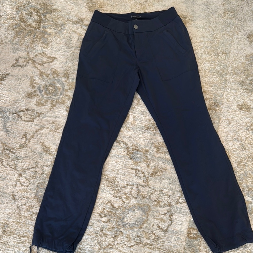 Athleta Navy Pants Petite